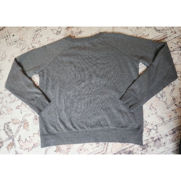 Henri Bendel Women's OS Grey Crewneck #bendelgirl Sweatshirt - Picture 5 of 5